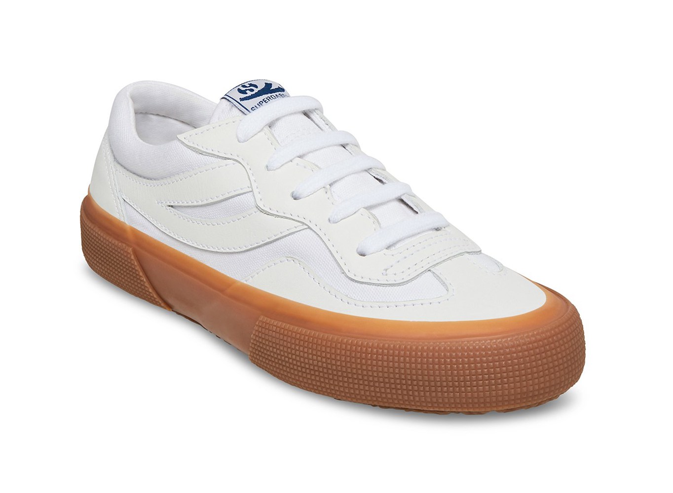 Tenis Feminino Branco - Superga 2941 Revolley Couro - LVRHM-0684